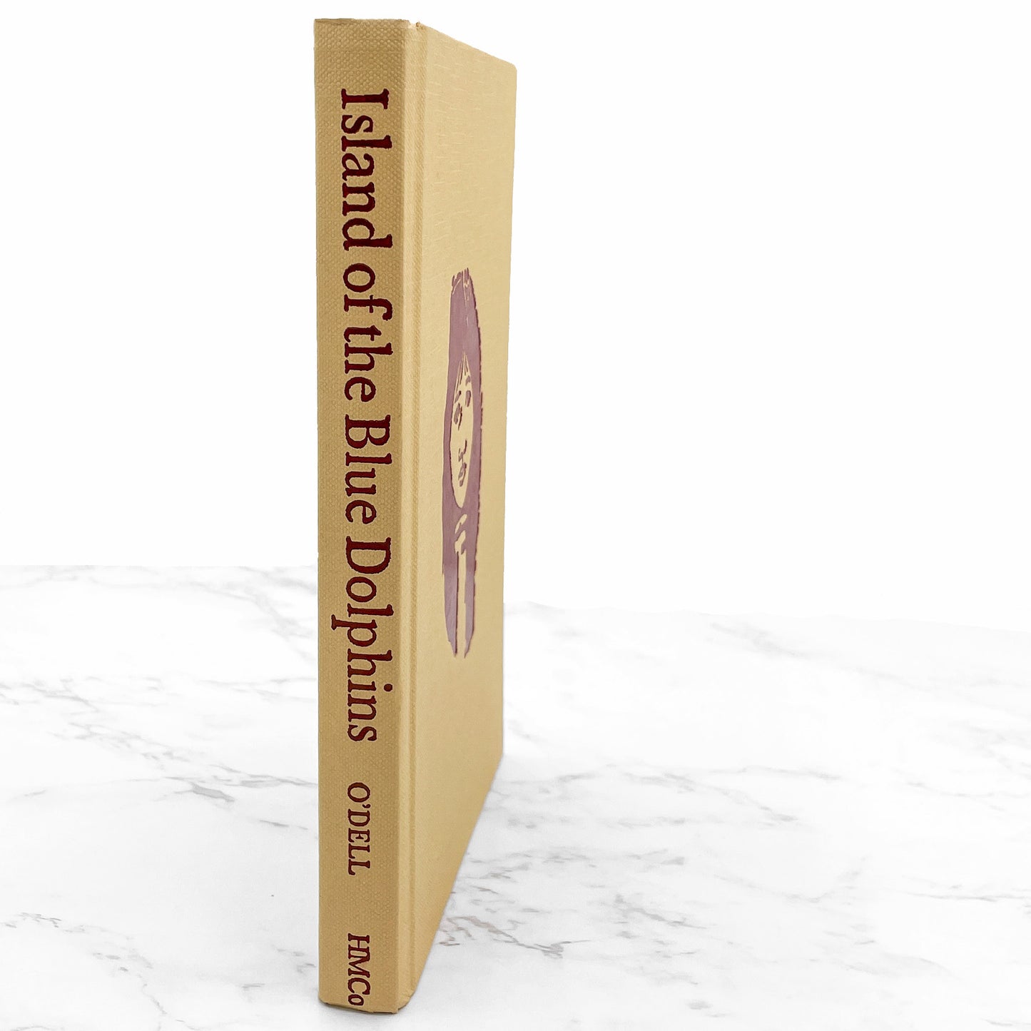 Island of the Blue Dolphins by Scott O'Dell [FIRST EDITION RE-PRINT] 62nd Printing • Houghton Mifflin