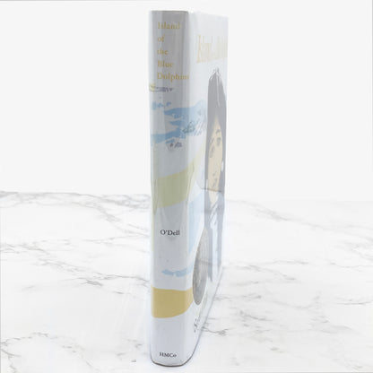 Island of the Blue Dolphins by Scott O'Dell [FIRST EDITION RE-PRINT] 62nd Printing • Houghton Mifflin