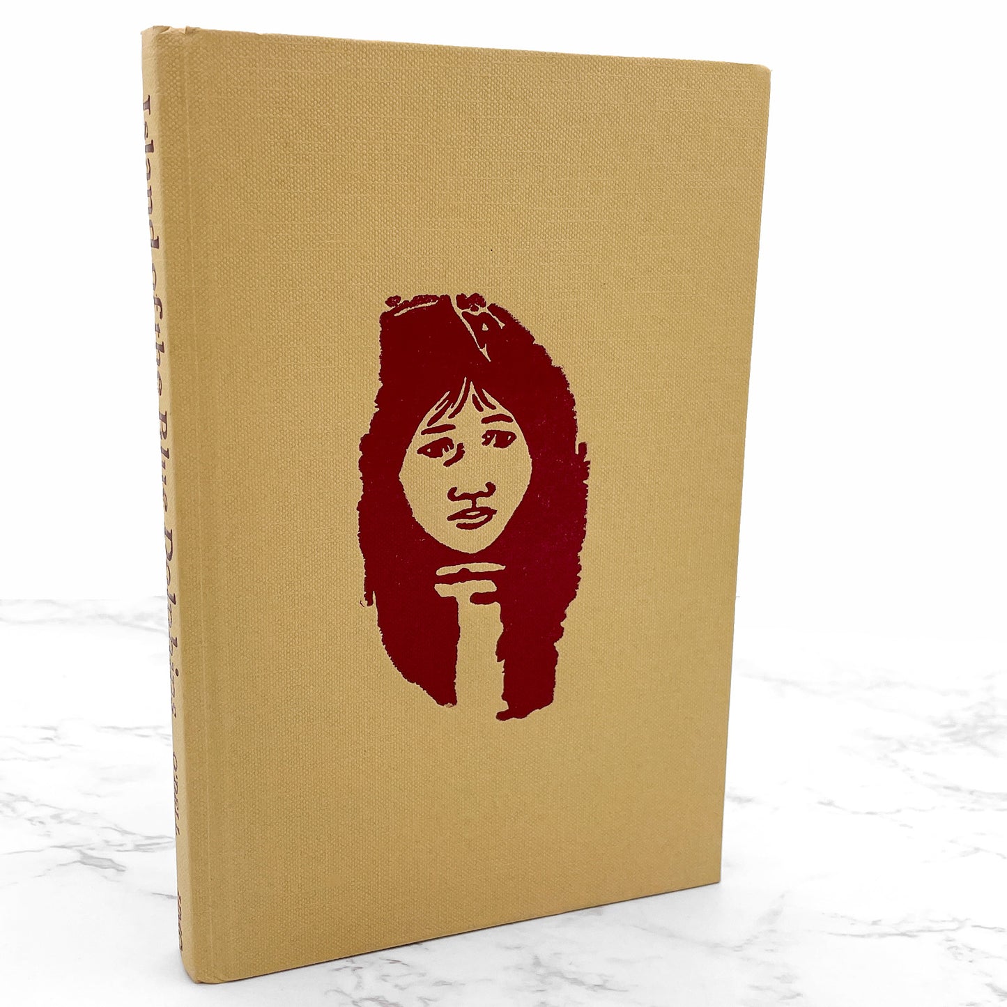 Island of the Blue Dolphins by Scott O'Dell [FIRST EDITION RE-PRINT] 62nd Printing • Houghton Mifflin