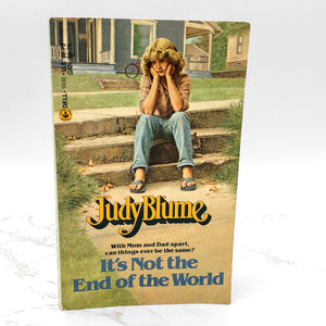 It's Not the End of the World by Judy Blume [1982 PAPERBACK] Dell • Laurel-Leaf