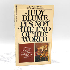 It's Not the End of the World by Judy Blume [1977 PAPERBACK] • Bantam