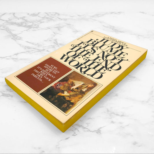 It's Not the End of the World by Judy Blume [1977 PAPERBACK] • Bantam