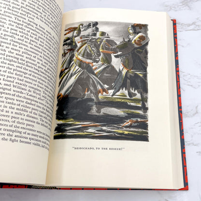 Ivanhoe by Walter Scott [ILLUSTRATED COLLECTOR'S EDITION] 1950 • The Heritage Press