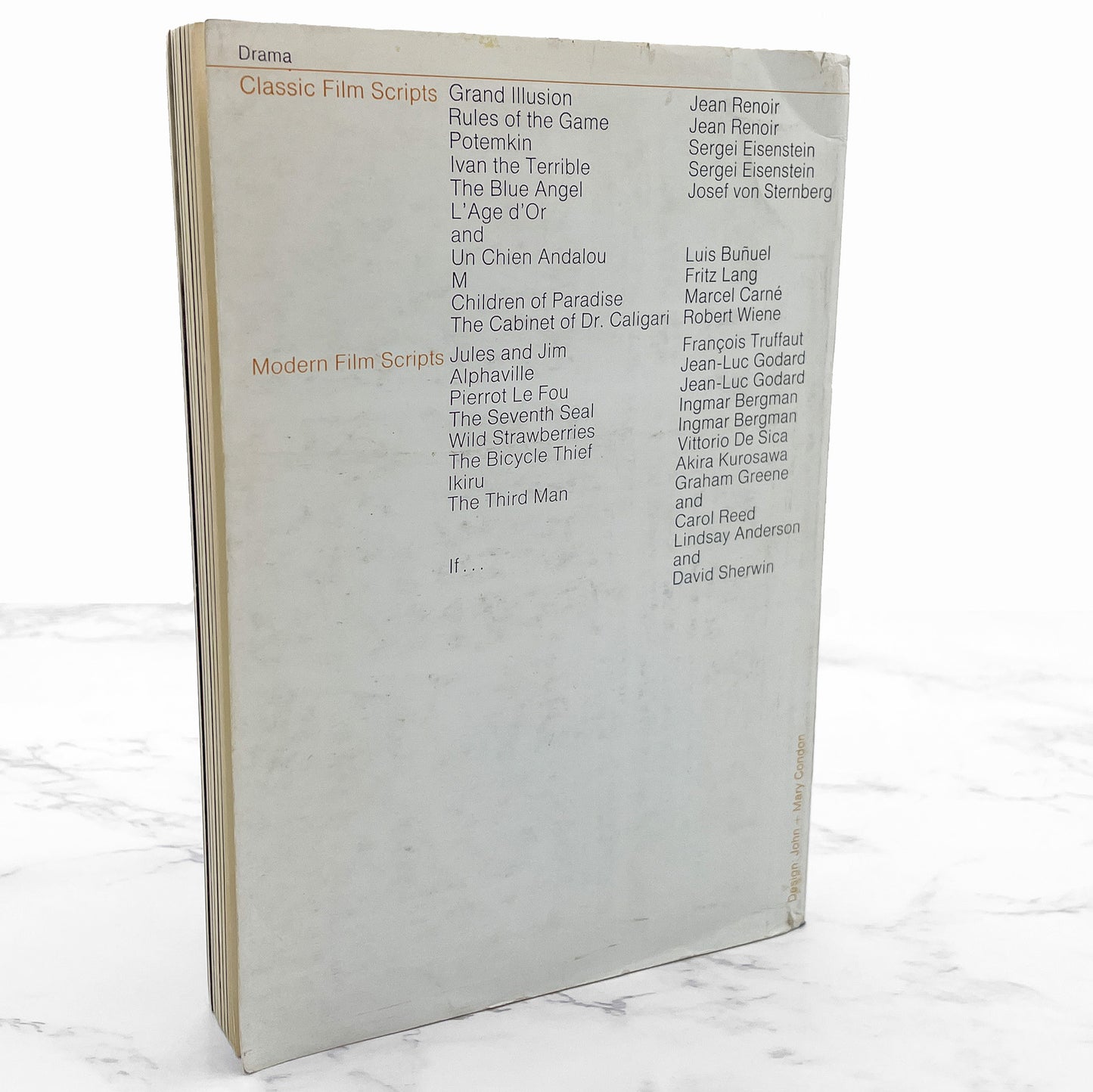 Ivan The Terrible by Sergei Eisenstein [U.S. FIRST EDITION • FIRST PRINTING] 1970 • Classic Film Scripts