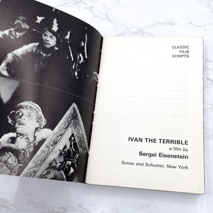 Ivan The Terrible by Sergei Eisenstein [U.S. FIRST EDITION • FIRST PRINTING] 1970 • Classic Film Scripts