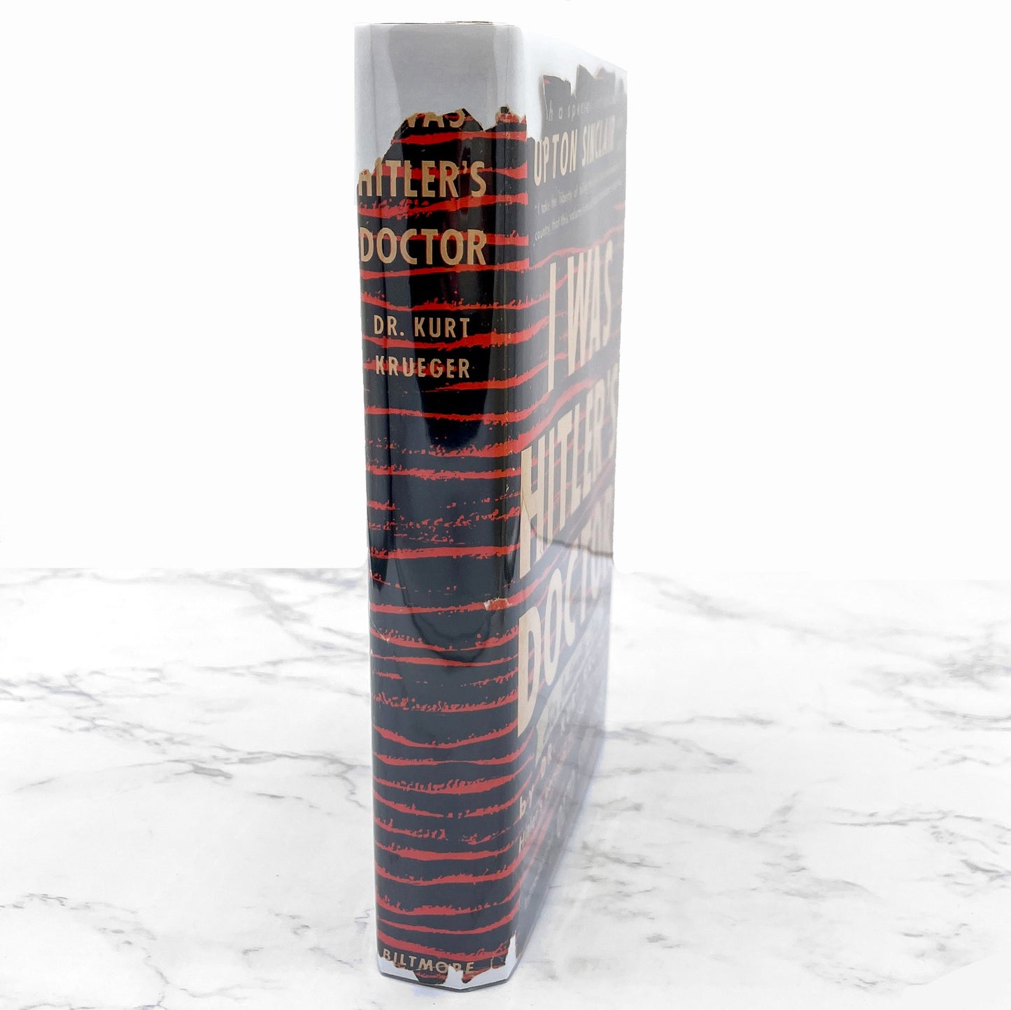 I Was Hitler's Doctor: His Intimate Life by Dr. Kurt Krueger [U.S. FIRST EDITION] 1943 • Biltmore