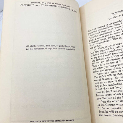 I Was Hitler's Doctor: His Intimate Life by Dr. Kurt Krueger [U.S. FIRST EDITION] 1943 • Biltmore