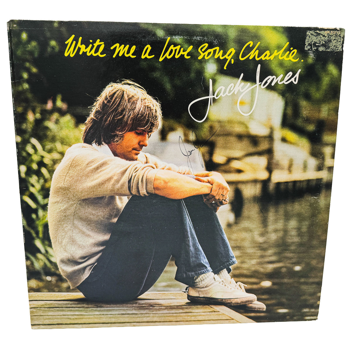 Jack Jones – Write Me A Love Song, Charlie SIGNED! [VINYL LP] 1975 • RCA Victor