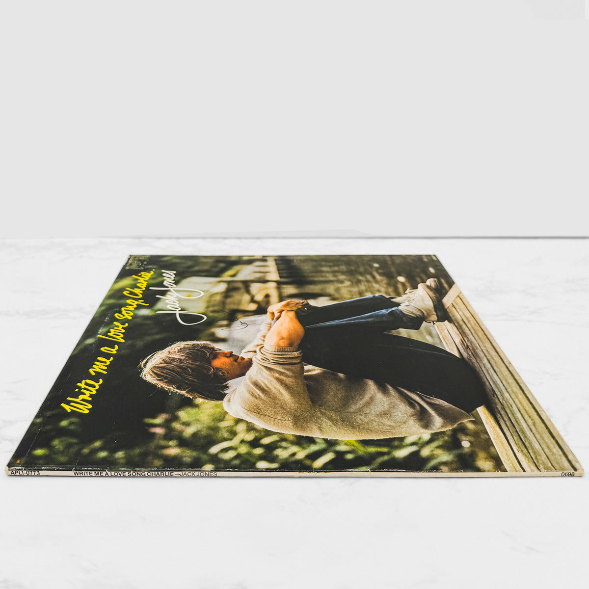 Jack Jones – Write Me A Love Song, Charlie SIGNED! [VINYL LP] 1975 • RCA Victor