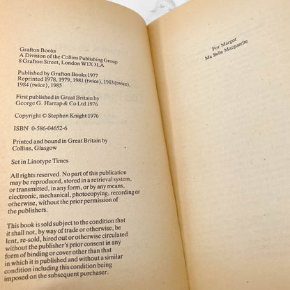 Jack the Ripper: the Final Solution by Stephen Knight [U.K. PAPERBACK] 1985 • Grafton Books