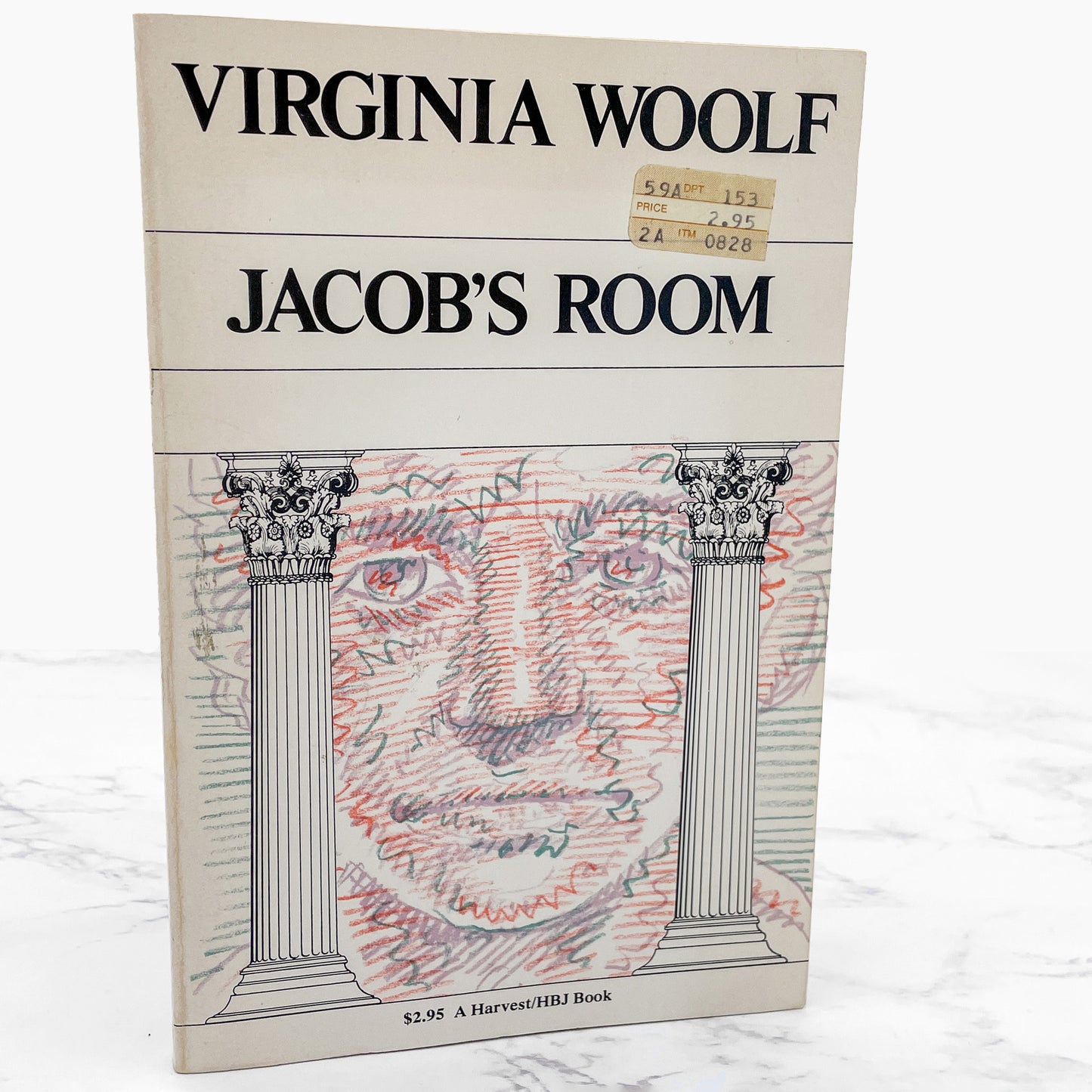 Jacob's Room by Virginia Woolf [FIRST TRADE PAPERBACK PRINTING] 1978 • Harvest HBJ