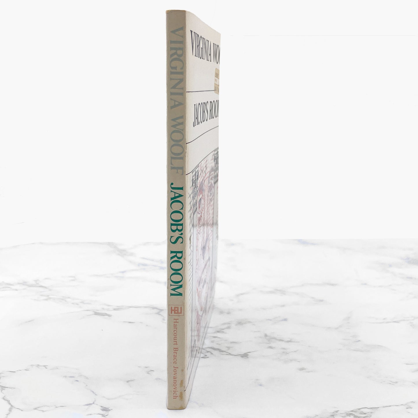 Jacob's Room by Virginia Woolf [FIRST TRADE PAPERBACK PRINTING] 1978 • Harvest HBJ