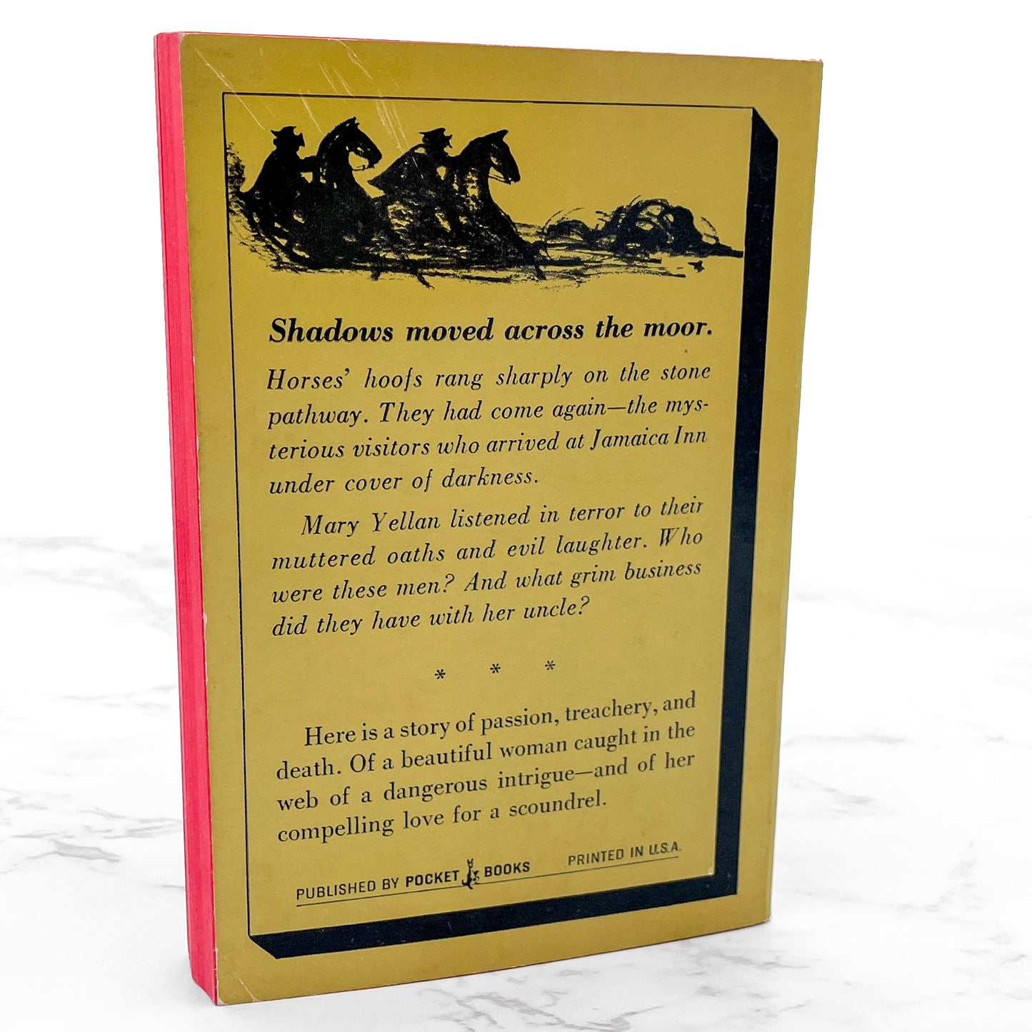 Jamaica Inn by Daphne du Maurier [1966 PAPERBACK] • Pocket Books