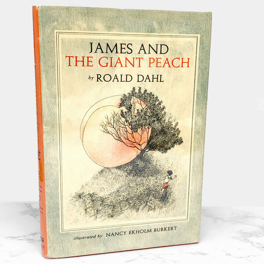James and the Giant Peach by Roald Dahl [FIRST EDITION] 1961 • Mint!