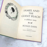 James and the Giant Peach by Roald Dahl [PERMA-BOUND HARDCOVER] 1988 • Puffin