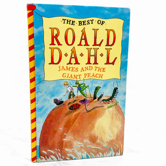 James and the Giant Peach by Roald Dahl [U.K. HARDCOVER] 1991 • Collins • Illustrated by Emma Chichester Clark
