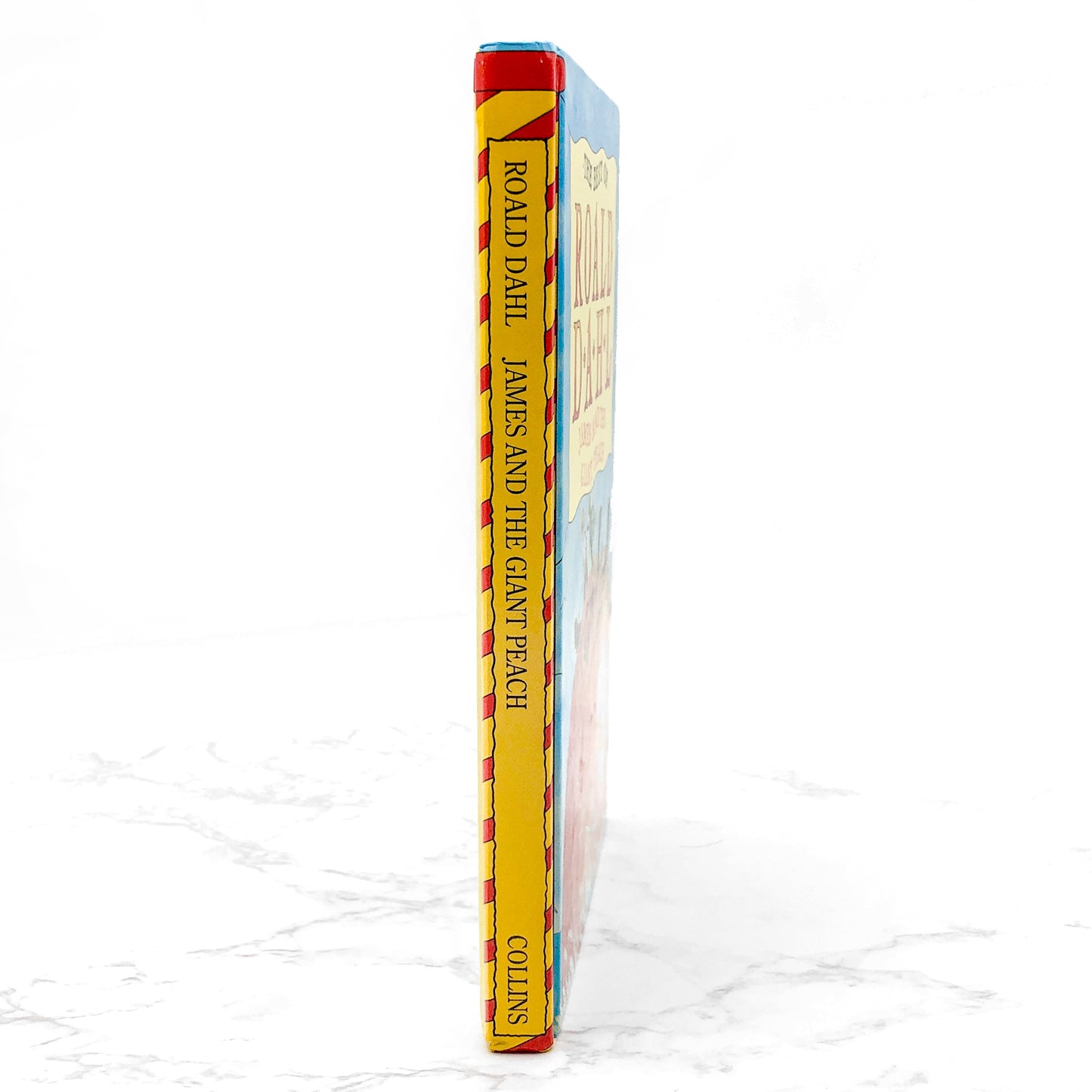 James and the Giant Peach by Roald Dahl [U.K. HARDCOVER] 1991 • Collins • Illustrated by Emma Chichester Clark