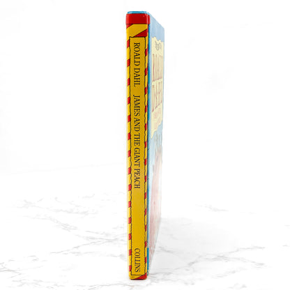 James and the Giant Peach by Roald Dahl [U.K. HARDCOVER] 1991 • Collins • Illustrated by Emma Chichester Clark