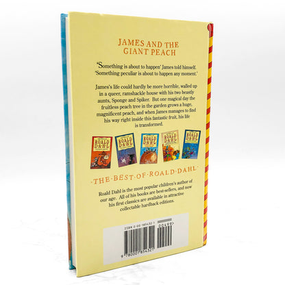 James and the Giant Peach by Roald Dahl [U.K. HARDCOVER] 1991 • Collins • Illustrated by Emma Chichester Clark