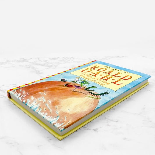 James and the Giant Peach by Roald Dahl [U.K. HARDCOVER] 1991 • Collins • Illustrated by Emma Chichester Clark