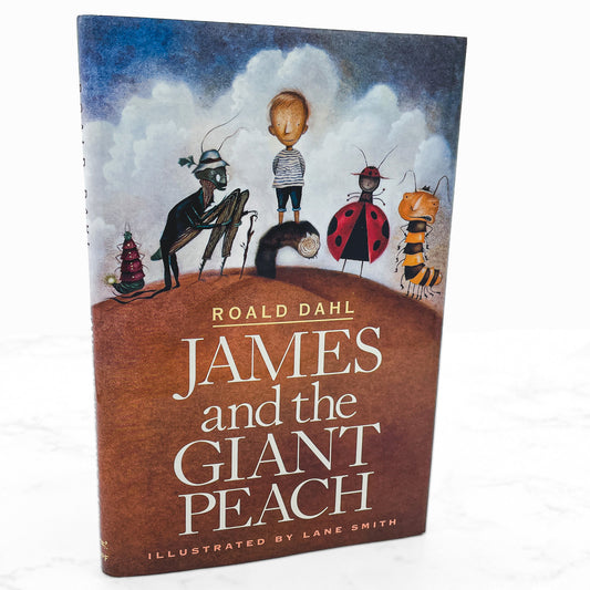 James and the Giant Peach by Roald Dahl [FIRST "NEW" EDITION] 1996 • Illustrated by Lane Smith
