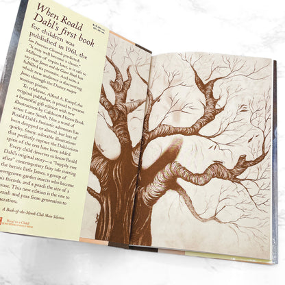 James and the Giant Peach by Roald Dahl [FIRST "NEW" EDITION] 1996 • Illustrated by Lane Smith