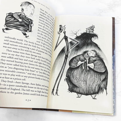 James and the Giant Peach by Roald Dahl [FIRST "NEW" EDITION] 1996 • Illustrated by Lane Smith