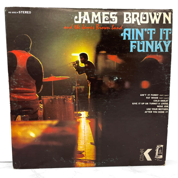 James Brown & The James Brown Band – Ain't It Funky [VINYL LP] 1970 • King Records