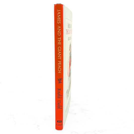 James and the Giant Peach by Roald Dahl [U.S. FIRST EDITION] 1989 Reprint • Knopf