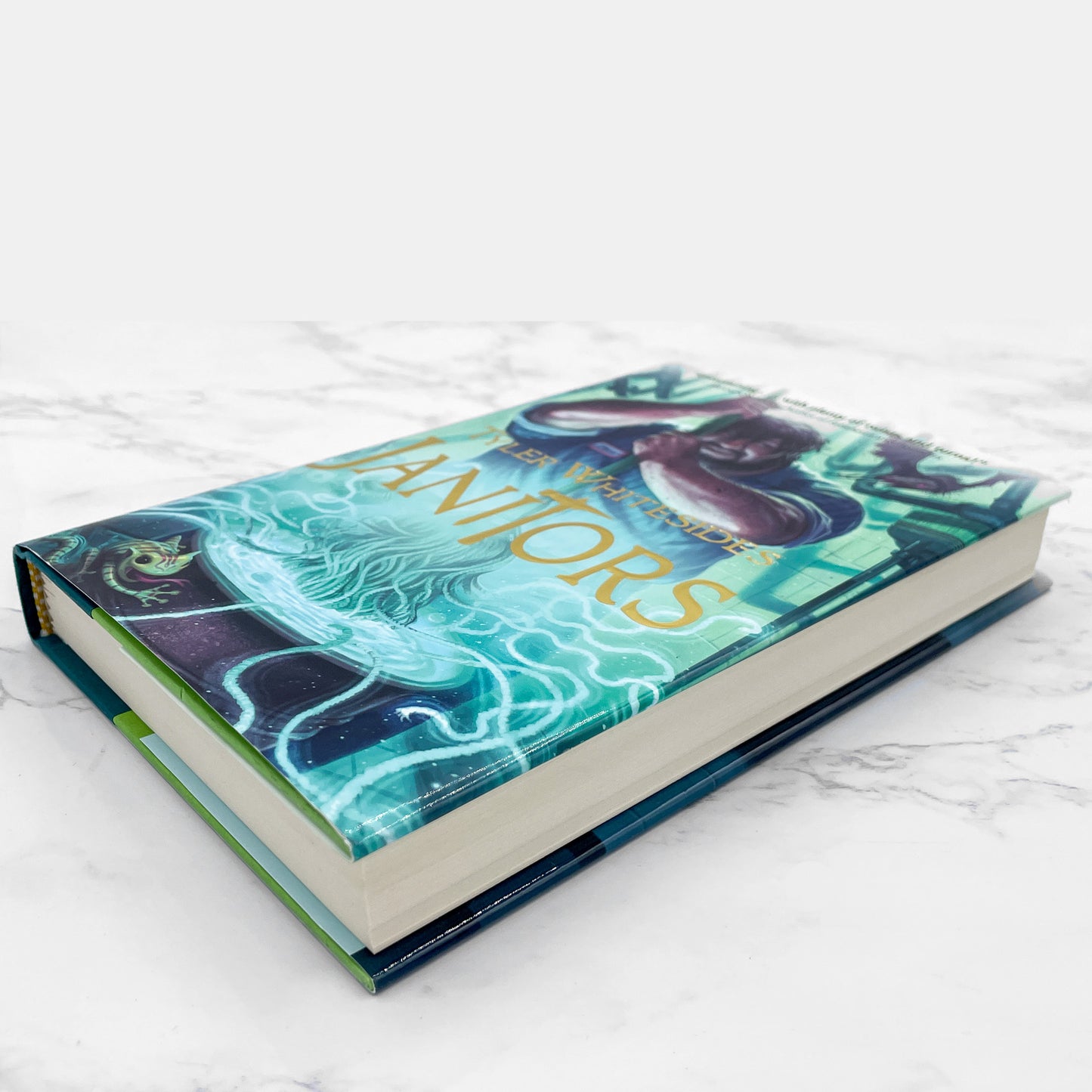 Janitors by Tyler Whitesides SIGNED! [FIRST EDITION • FIRST PRINTING] 2011 • Shadow Mountain