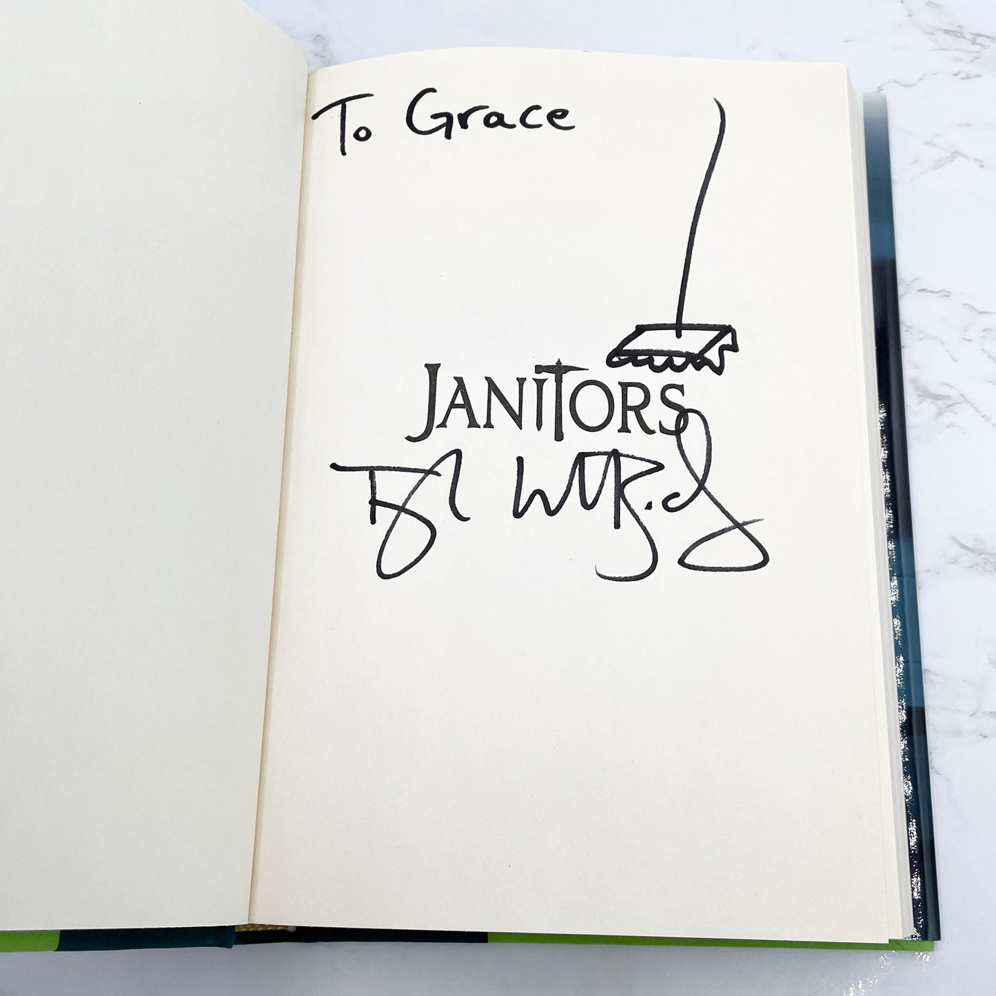 Janitors by Tyler Whitesides SIGNED! [FIRST EDITION • FIRST PRINTING] 2011 • Shadow Mountain