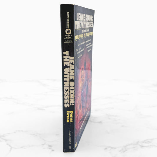 Jeane Dixon: The Witnesses by Denis Brian [FIRST PAPERBACK PRINTING] 1977 • Warner