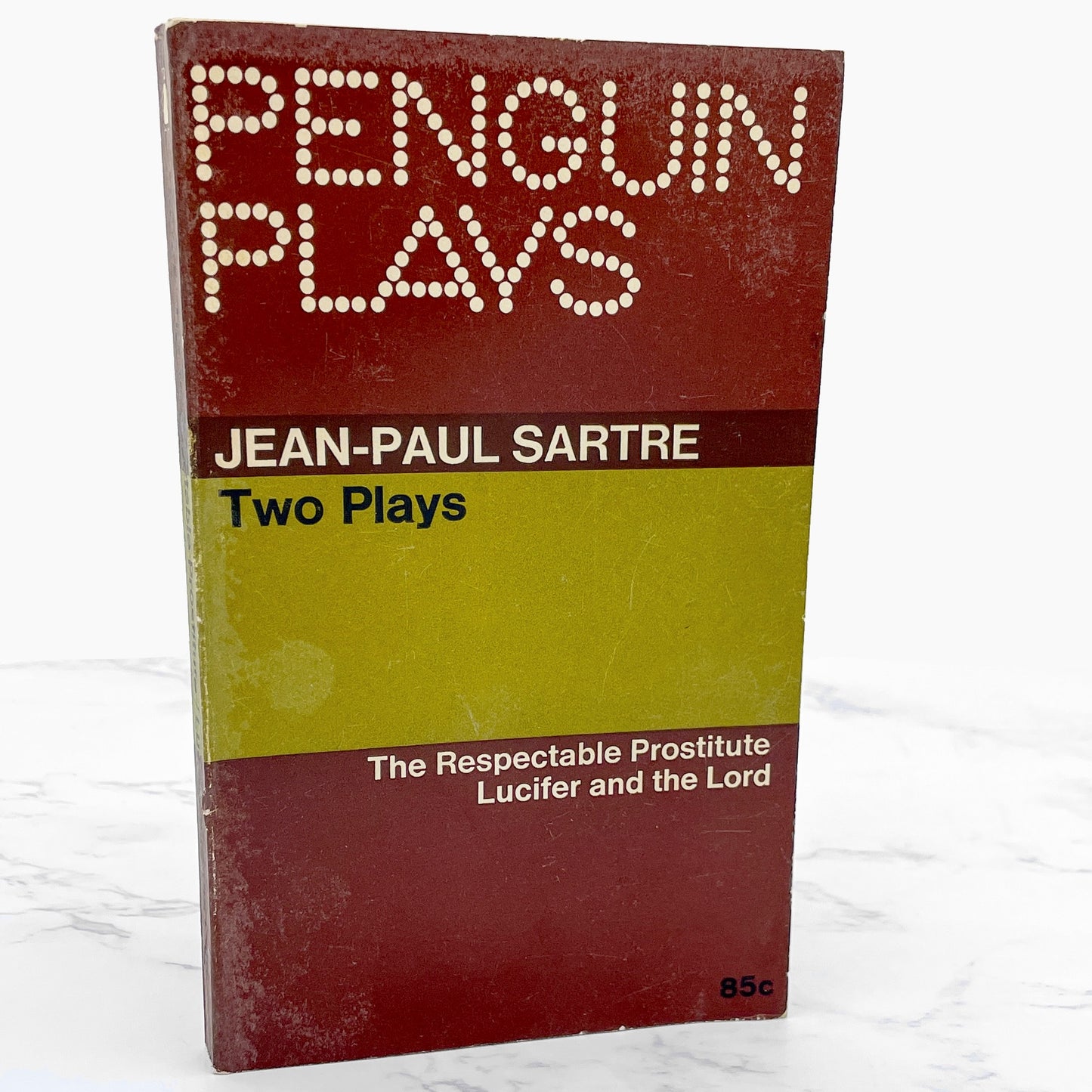 Two Plays: The Respectable Prostitute & Lucifer and the Lord by Jean-Paul Sartre [FIRST U.K. PAPERBACK PRINTING] 1963 • Penguin Books