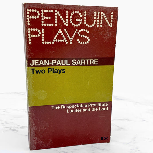 Two Plays: The Respectable Prostitute & Lucifer and the Lord by Jean-Paul Sartre [FIRST U.K. PAPERBACK PRINTING] 1963 • Penguin Books