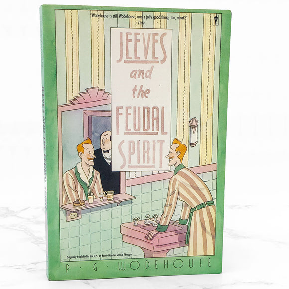 Jeeves and the Feudal Spirit by P.G. Wodehouse [TRADE PAPERBACK] 1990 • Perennial Library