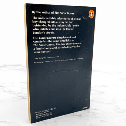 Jennie by Paul Gallico [U.K. PAPERBACK] 1970 • Penguin