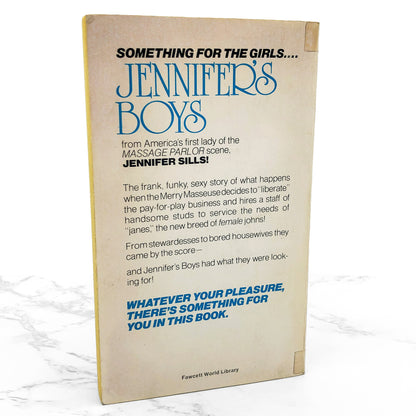 Jennifer's Boys by Jennifer Sills [1976 SLEAZE PAPERBACK] • Fawcett Gold Medal