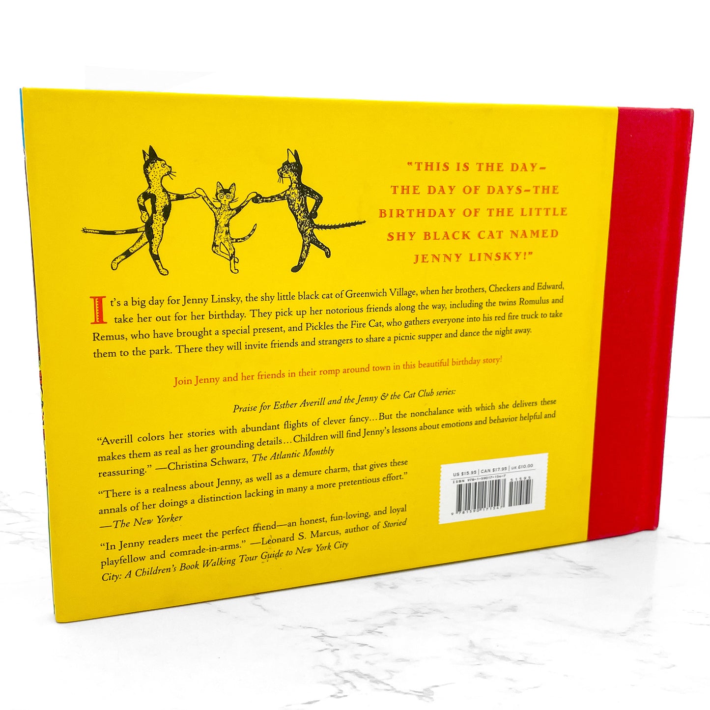 Jenny's Birthday Book by Esther Averill [HARDCOVER RE-ISSUE] 2005 • NYRB