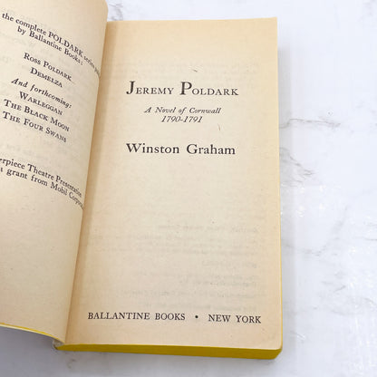 Jeremy Poldark by Winston Graham  [1977 PAPERBACK] • Ballantine Books • Poldark #3
