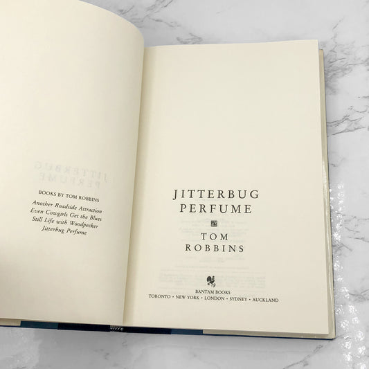 Jitterbug Perfume by Tom Robbins [FIRST EDITION] 1984 • Bantam