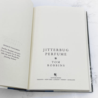 Jitterbug Perfume by Tom Robbins [FIRST EDITION • FIRST PRINTING] 1984 • Bantam