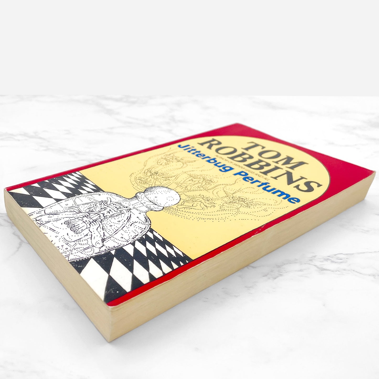 Jitterbug Perfume by Tom Robbins [TRADE PAPERBACK] 1990 • Bantam Books