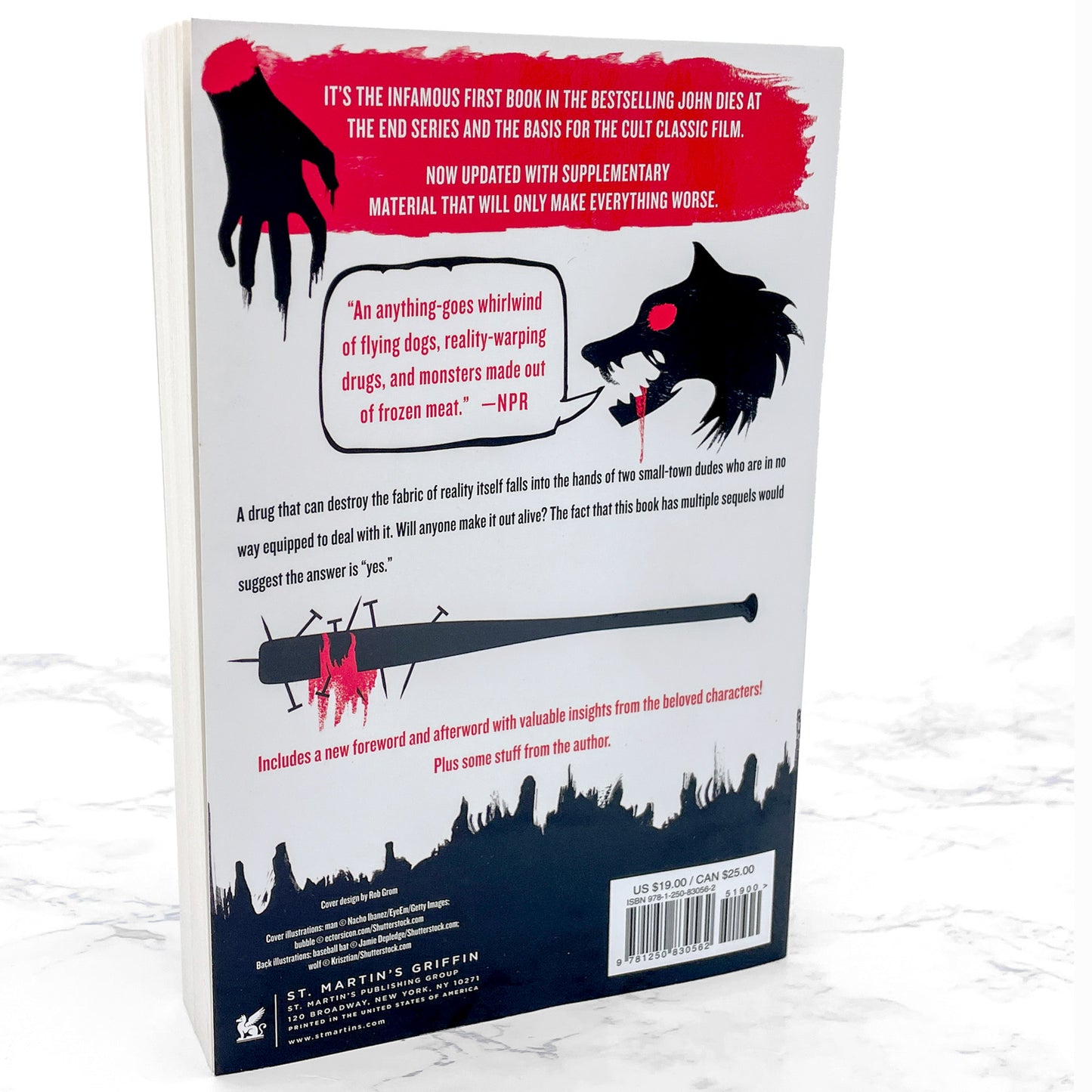 John Dies at the End by Jason Pargin aka David Wong [UPDATED SPECIAL EDITION] 2021 • St. Martin's Griffin