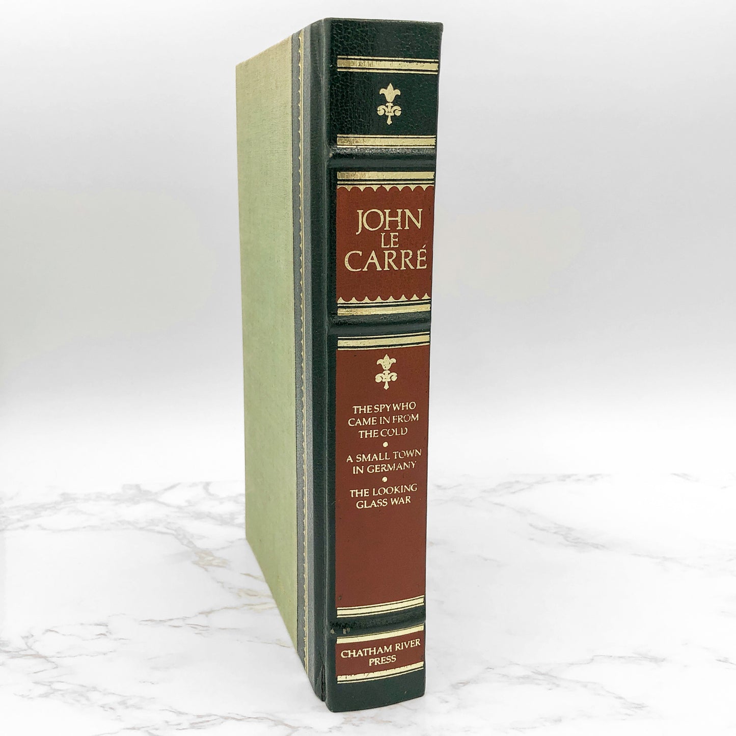 3 Complete Novels by John le Carré (The Spy Who Came in From the Cold, A Small Town in Germany, Looking Glass War) [1986 HARDCOVER OMNIBUS]