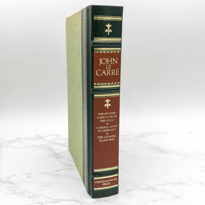 3 Complete Novels by John le Carré (The Spy Who Came in From the Cold, A Small Town in Germany, Looking Glass War) [1986 HARDCOVER OMNIBUS]