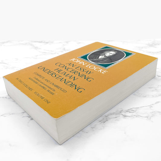 An Essay Concerning Human Understanding Vol. I by John Locke [TRADE PAPERBACK] 1959 • Dover