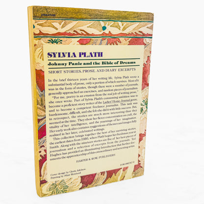 Johnny Panic and the Bible of Dreams by Sylvia Plath [FIRST U.S. PAPERBACK EDITION] 1980 • Harper Colophon