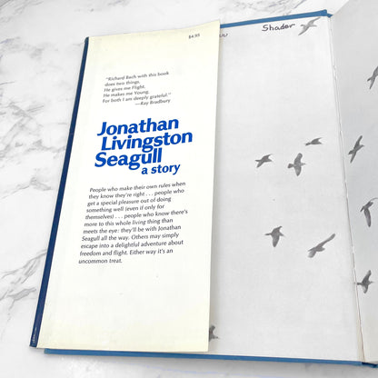 Jonathan Livingston Seagull by Richard Bach [FIRST EDITION] 1972 • Macmillan