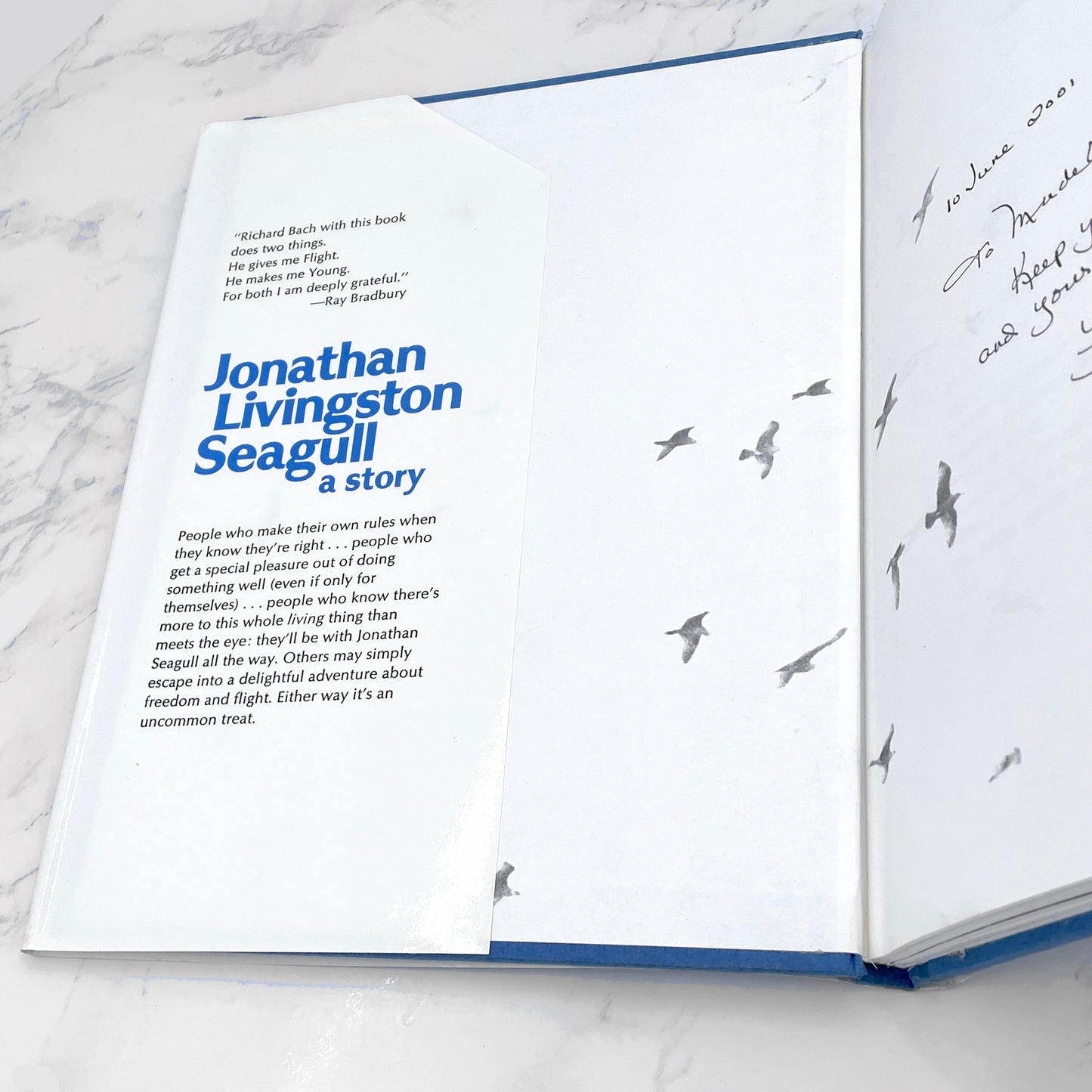 Jonathan Livingston Seagull by Richard Bach [HARDCOVER RE-ISSUE] 1970 • Scribner • Later Printing