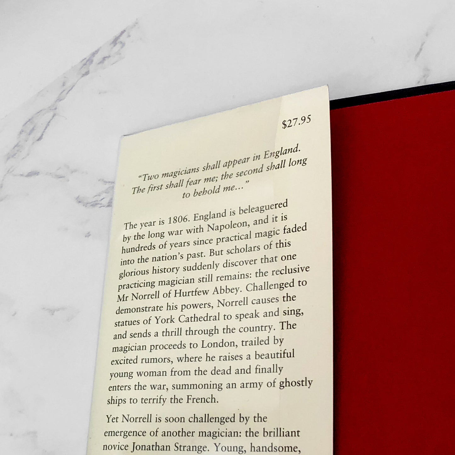 Jonathan Strange & Mr Norrell by Susanna Clarke [FIRST EDITION • FIRST PRINTING] 2004 • Bloomsbury